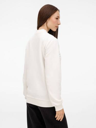 Бомбер унисекс Nuppu, молочно-белый фото 10