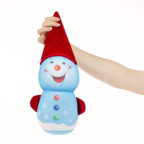 Подушка декоративная FrostyLove на заказ, снеговик фото 6