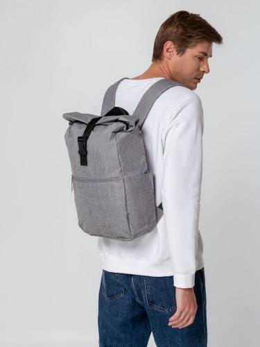 Рюкзак Packmate Roll, серый фото 10