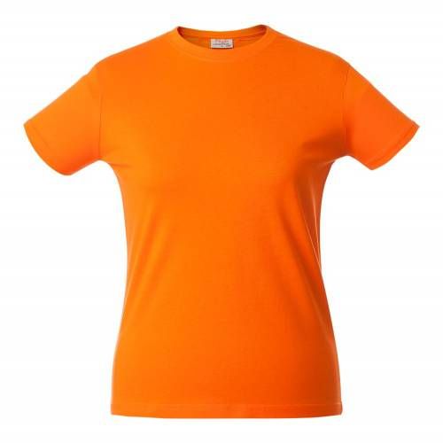Футболка женская Lady H, оранжевая фото 2