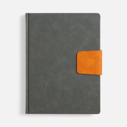 Ежедневник Grande Strap на заказ, датированный, серый фото 5