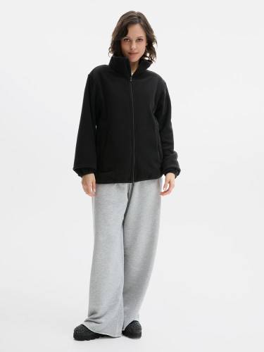 Куртка флисовая унисекс Ben Mac, черная фото 14