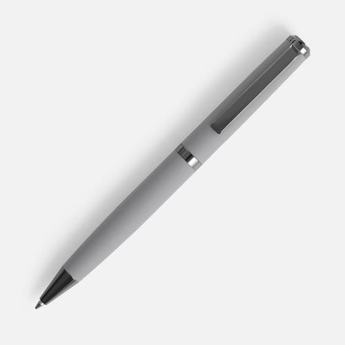 Ручка шариковая Inkish Gunmetal в футляре, серая фото 3