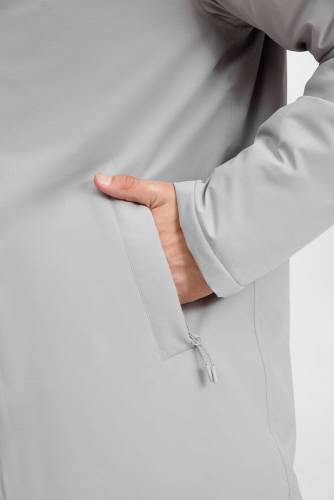 Куртка-парка унисекс Sfera, светло-серая фото 20