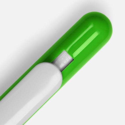 Ручка шариковая Swiper, зеленая с белым фото 4 Ручка шариковая Swiper, зеленая с белым фото 4