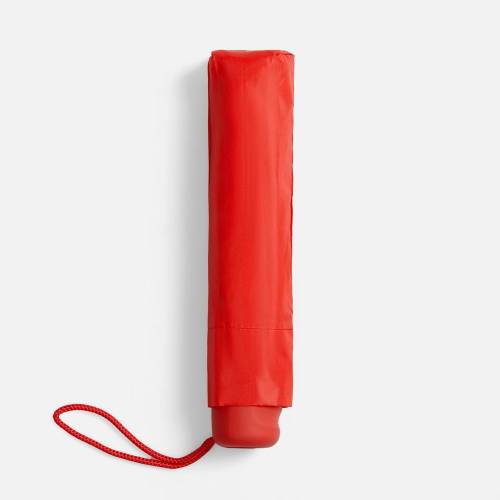 Зонт складной Basic, красный фото 5