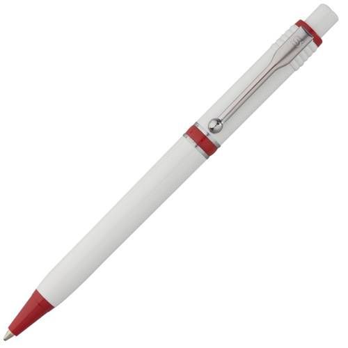 Ручка шариковая Raja, красная фото 4