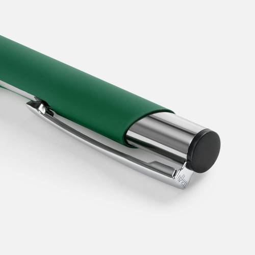 Ручка шариковая Keskus Soft Touch, зеленая фото 4 Ручка шариковая Keskus Soft Touch, зеленая фото 4