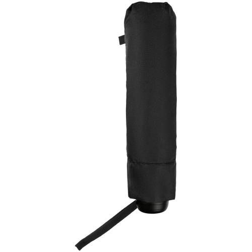 Зонт складной Hit Mini, ver.2, черный фото 5