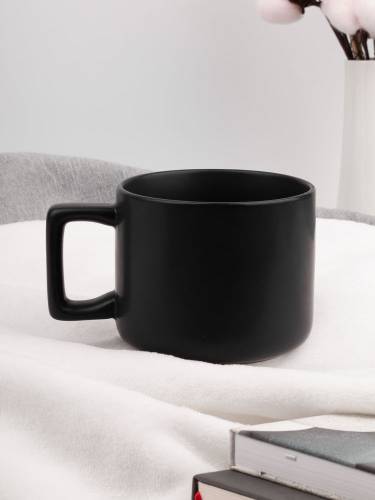 Чашка Jumbo в коробке матовая, черная фото 7 Чашка Jumbo в коробке матовая, черная фото 7