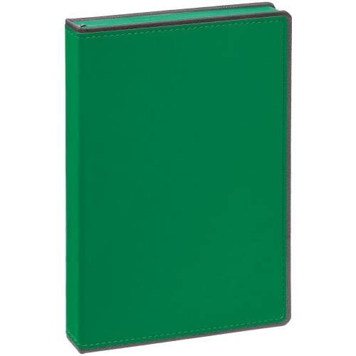 Ежедневник Frame, недатированный, зеленый с серым фото 3