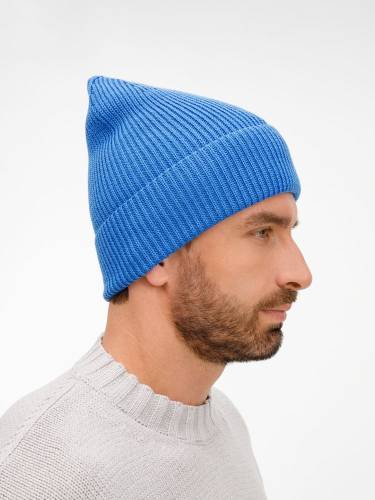 Шапка Nobilis Mono, синяя (аква) фото 6 Шапка Nobilis Mono, синяя (аква) фото 6