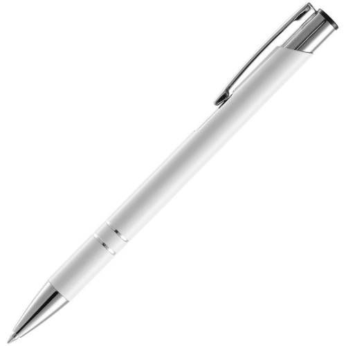 Ручка шариковая Keskus, белая фото 3