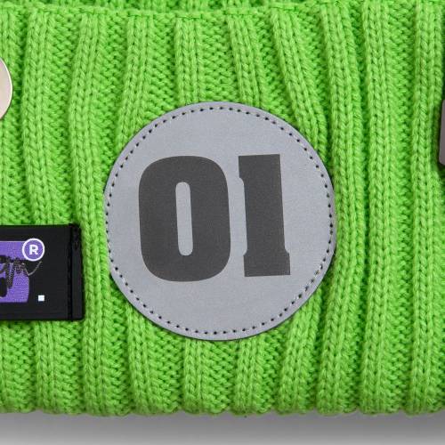 Шапка Yong, светло-зеленая (салатовая) фото 8