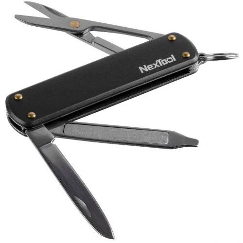 Нож-брелок NexTool Mini, черный фото 2