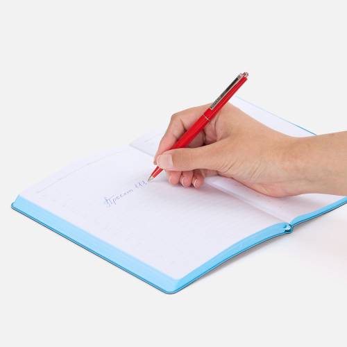 Ручка шариковая Senator Point, ver.2, красная фото 5