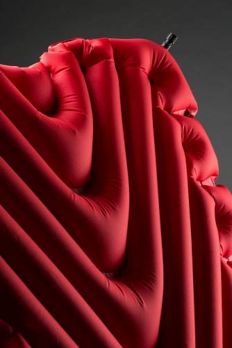 Надувной коврик Insulated Static V Luxe, красный фото 6