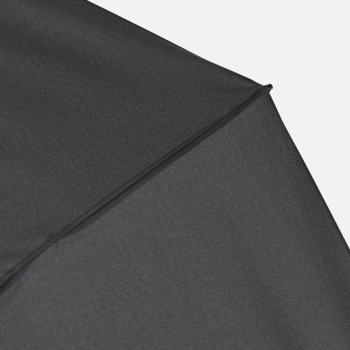 Зонт обратного сложения twoGether с двойным куполом, черный фото 9