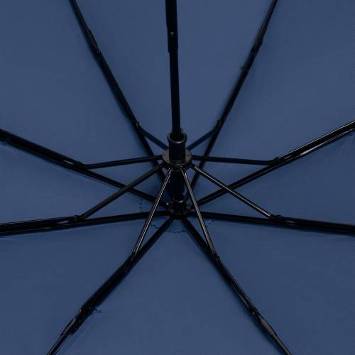 Зонт складной Fillit, темно-синий фото 4
