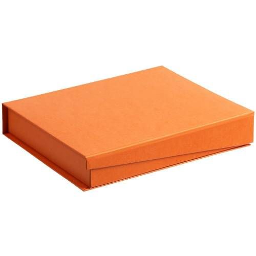 Коробка Duo под ежедневник и ручку, оранжевая фото 2