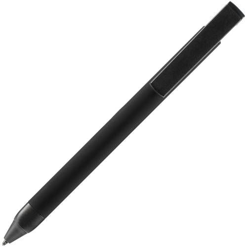 Ручка шариковая Standic с подставкой для телефона, черная фото 5