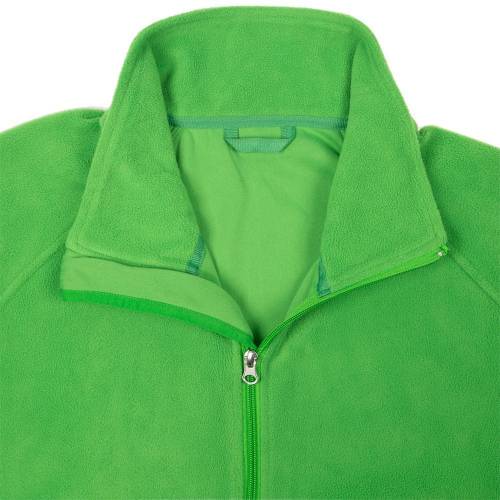 Куртка флисовая унисекс Fliska, зеленое яблоко фото 4
