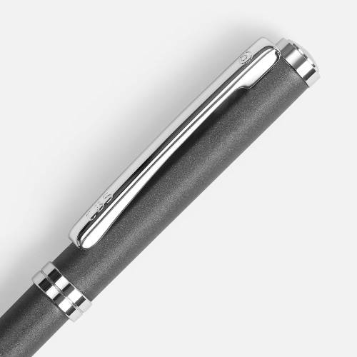 Ручка шариковая Delgado, серая фото 4 Ручка шариковая Delgado, серая фото 4