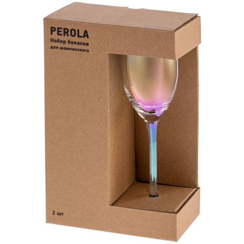 Набор из 2 бокалов для шампанского Perola фото 7