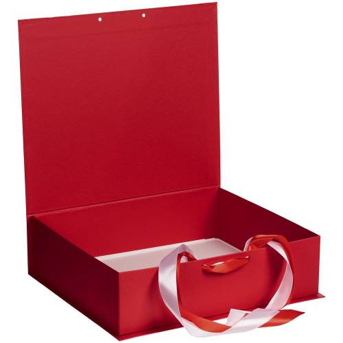 Коробка на лентах Tie Up, красная фото 3