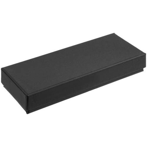 Коробка Notes с ложементом для ручки и флешки, черная фото 2