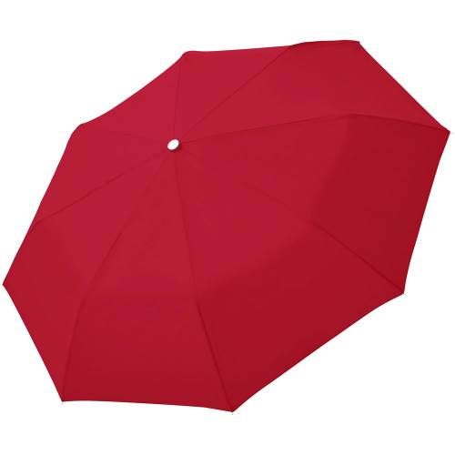 Зонт складной Fiber Alu Light, красный фото 3
