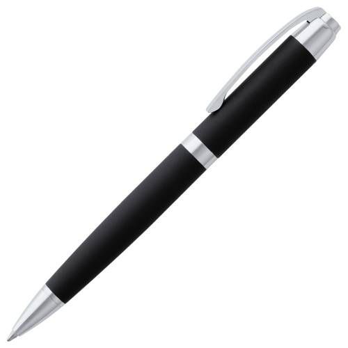 Ручка шариковая Razzo Chrome, черная фото 3
