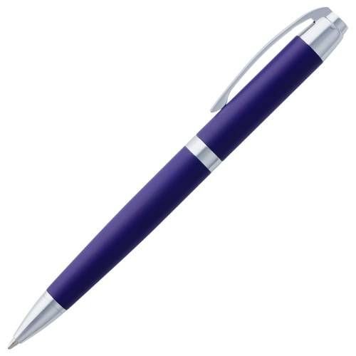 Ручка шариковая Razzo Chrome, синяя фото 3