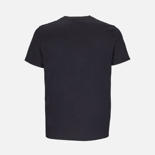 Футболка унисекс Lyam, черная фото 3