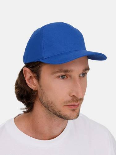 Бейсболка Long Beach, ярко-синяя фото 8
