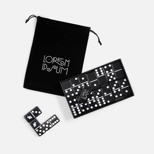 Домино Wondrix, черное фото 10