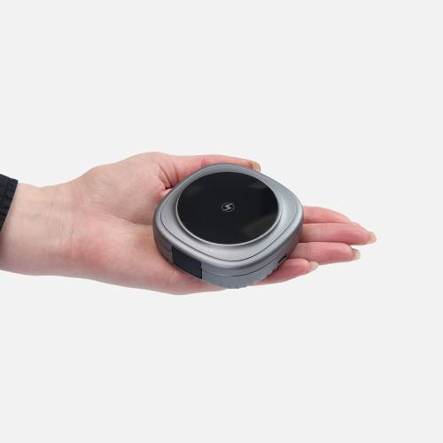 Складная станция беспроводной зарядки flowPad, серая фото 6