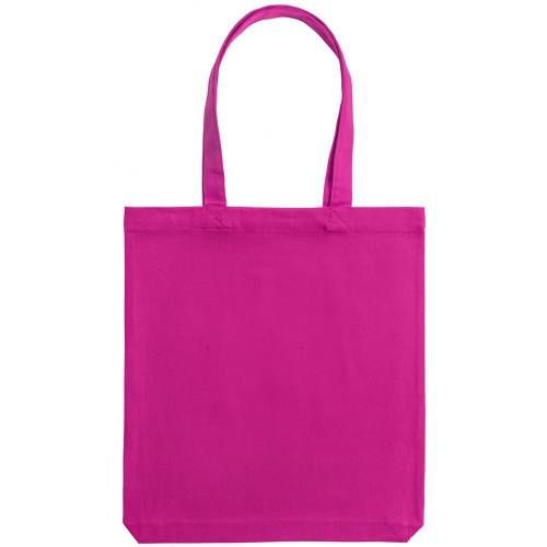 Холщовая сумка Avoska, ярко-розовая (фуксия) фото 4