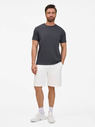 Футболка унисекс T-Bolka 200, темно-серая (графит) фото 8