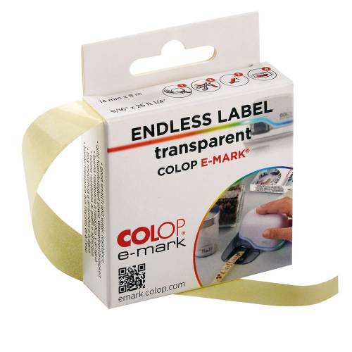 Клейкая лента для принтера Colop e-mark, прозрачная фото 2