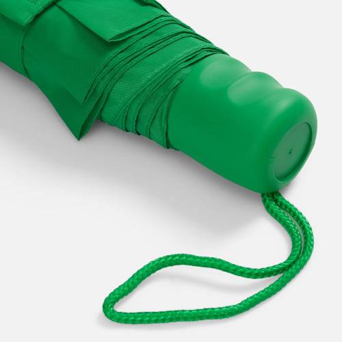 Зонт складной Basic, зеленый фото 7