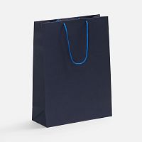 Пакет бумажный Porta XL, темно-синий