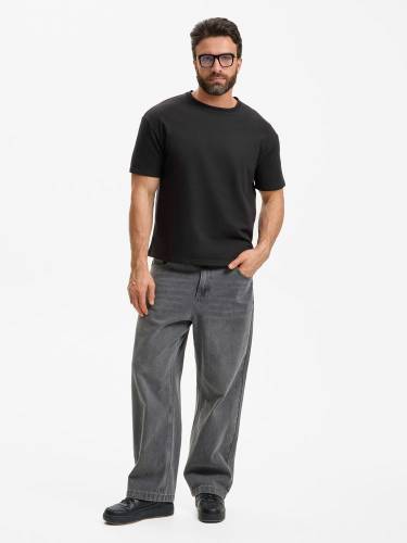 Футболка унисекс Durington, черная фото 12