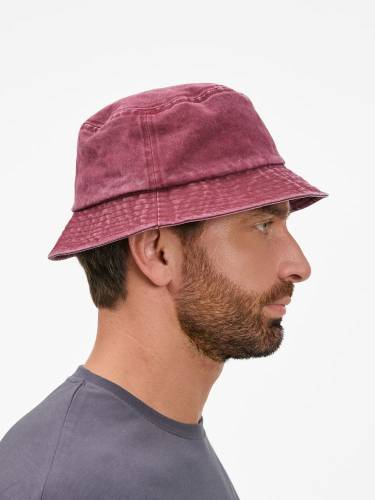 Панама Berwi, бордовая фото 7