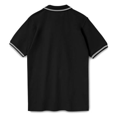 Рубашка поло Virma Stripes, черная фото 3
