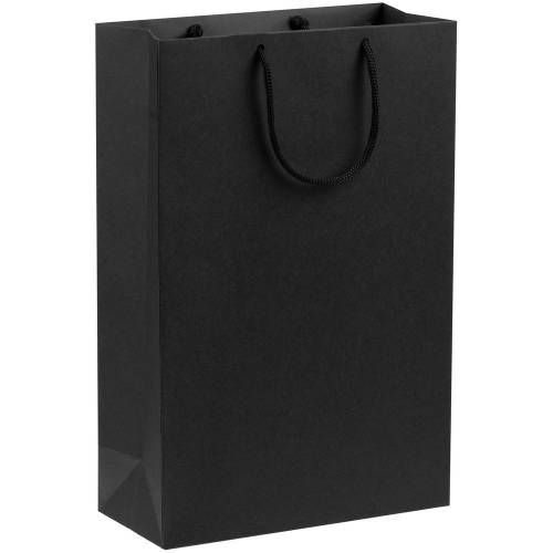 Пакет бумажный Porta M, черный фото 2