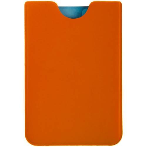 Чехол для карточки Dorset, оранжевый фото 3