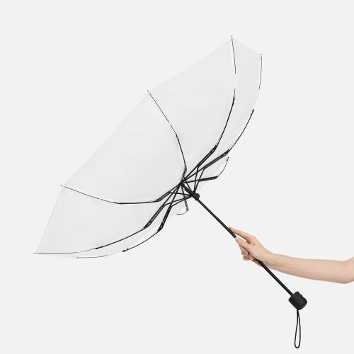 Зонт складной Basic, ver.2, белый фото 6