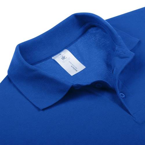 Рубашка поло Heavymill ярко-синяя фото 4