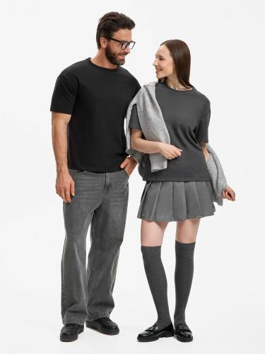 Футболка унисекс Durington, черная фото 13